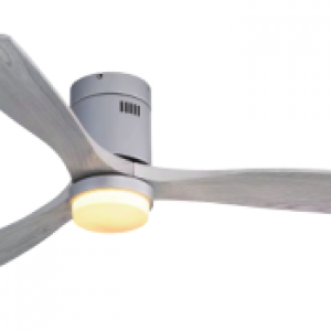 Wood Ceiling Fan With Led Lamp